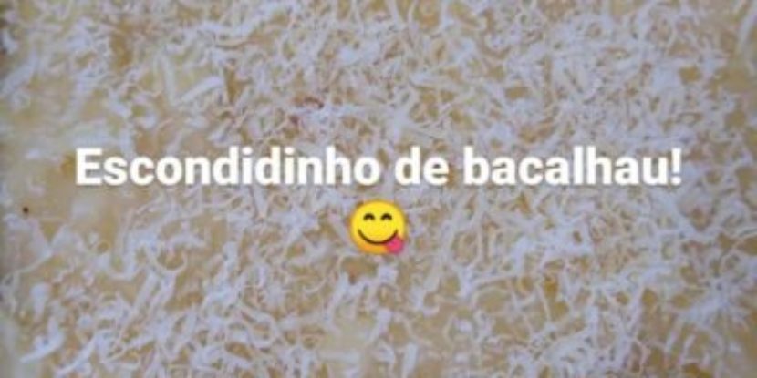 ESCONDIDINHO DE BACALHAU