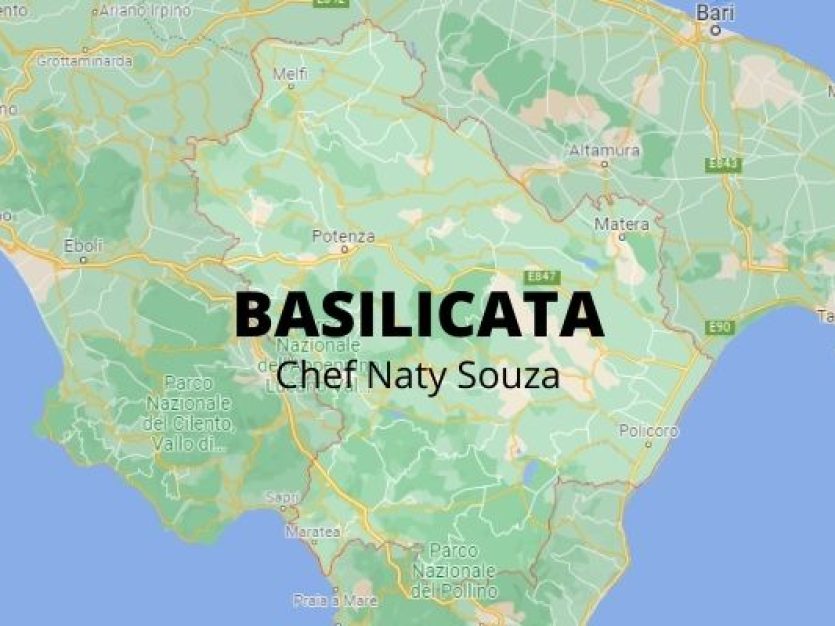 Mapa da Basilicata