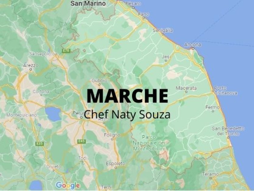 Mapa de Marche.