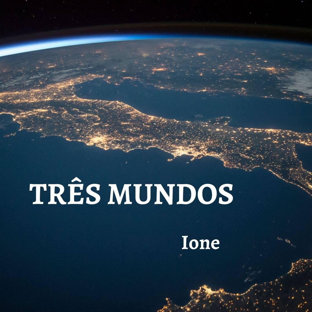 Imagem parcial da Terra, vista do espaço.